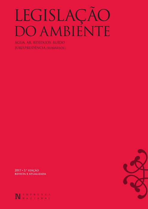 Legislação do Ambiente – 3.ª Edição