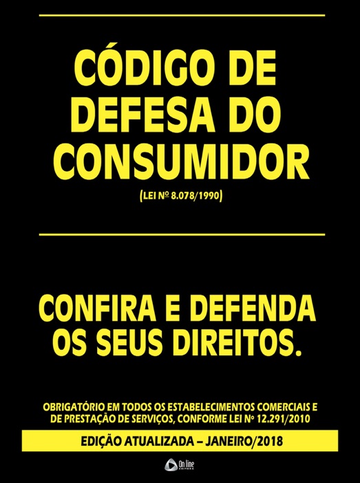 Código de Defesa do Consumidor 2018