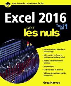 Excel 2016 Tout en un pour les Nuls - Greg Harvey