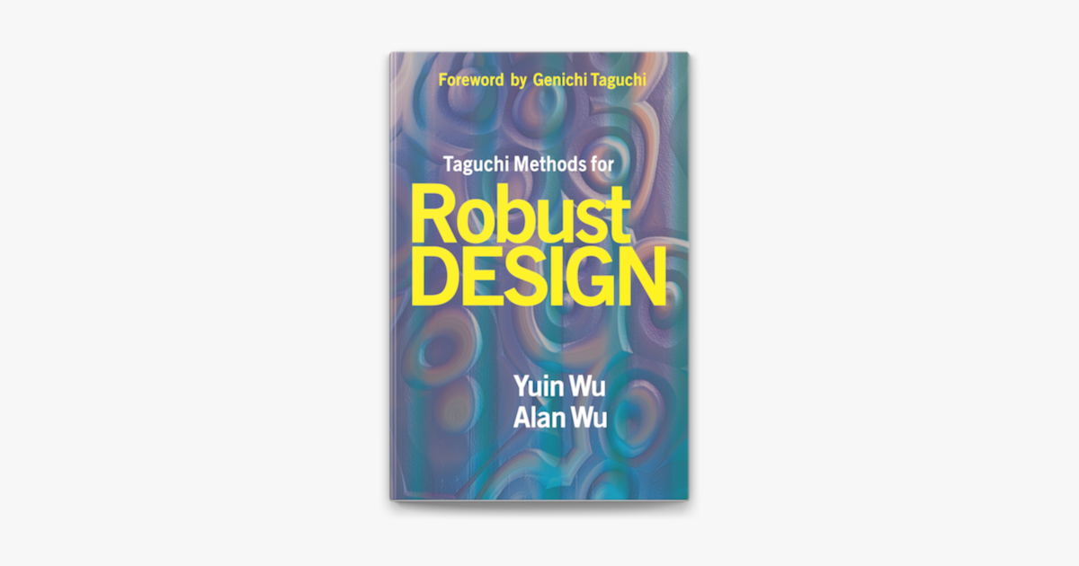 ‎Taguchi Methods for Robust Design on Apple Books