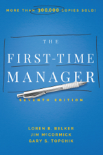 The First-Time Manager - Jim McCormick Cover Art