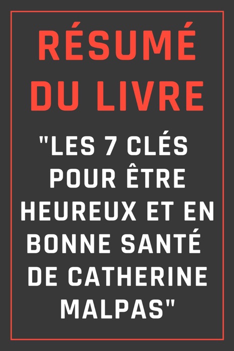 Résumé du livre 