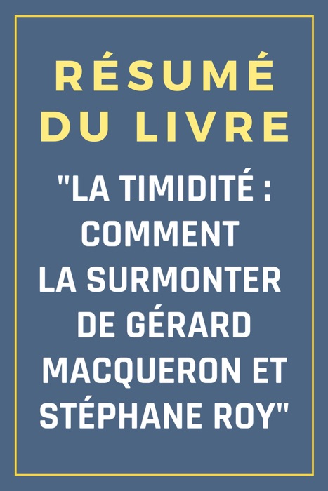 Résumé du livre 