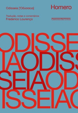 Capa do livro Odisseia de Homero de Frederico Lourenço