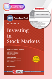 Taxmann's Investing in Stock Markets  B.Com.  CBCS