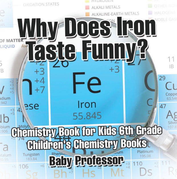 Why Does Iron Taste Funny? Chemistry Book for Kids 6th Grade  Children's Chemistry Books