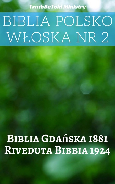Biblia Polsko Włoska Nr 2