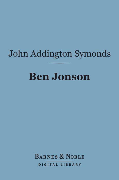 Ben Jonson (Barnes & Noble Digital Library)