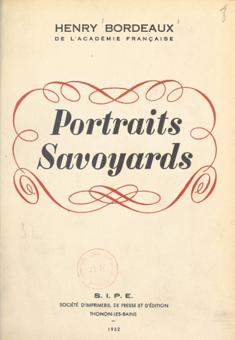 Portraits savoyards