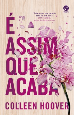 Capa do livro É assim que acaba de Colleen Hoover