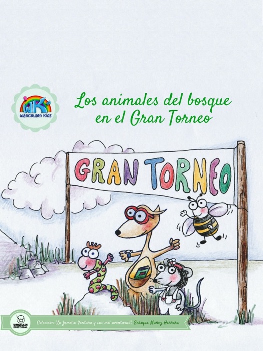 Los animales del bosque en el gran torneo