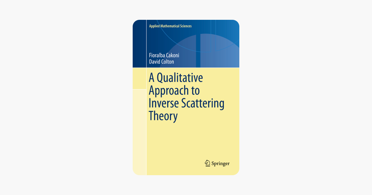 A Qualitative Approach to Inverse Scattering Theory
