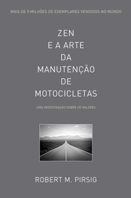 Capa do livro O Zen e a Arte da Manutenção de Motocicletas de Robert M. Pirsig