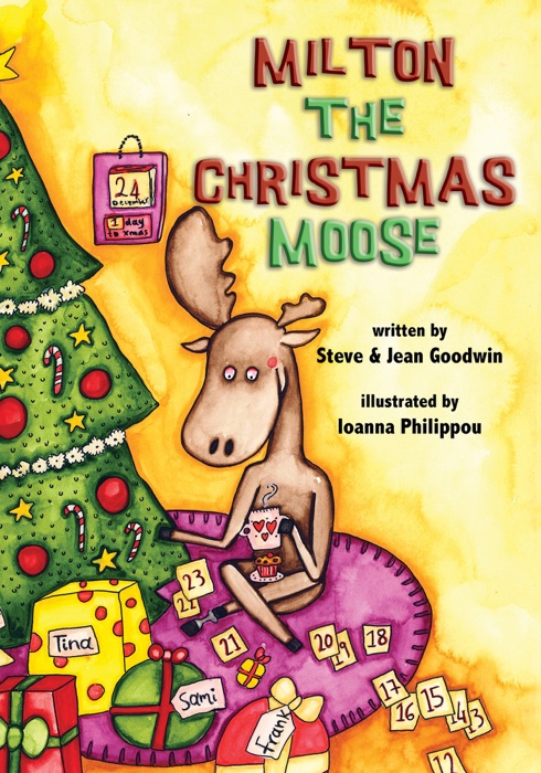 Milton the Christmas Moose