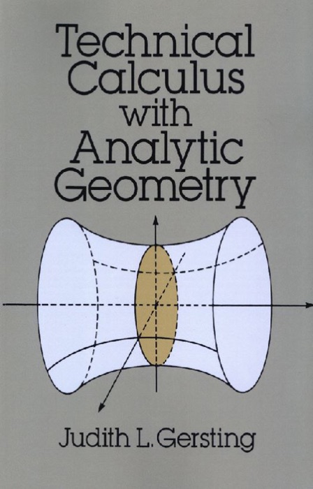 Technical Calculus with Analytic Geometry