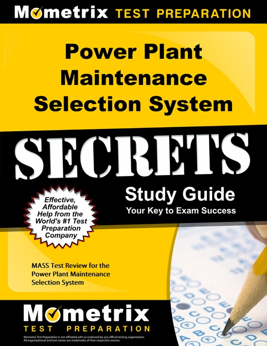 Power Plant Maintenance Selection System Secrets Study Guide