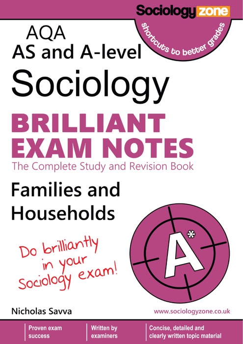 AQA Sociology Brilliant Exam Notes: Crime and Deviance: A-level (Year 2)