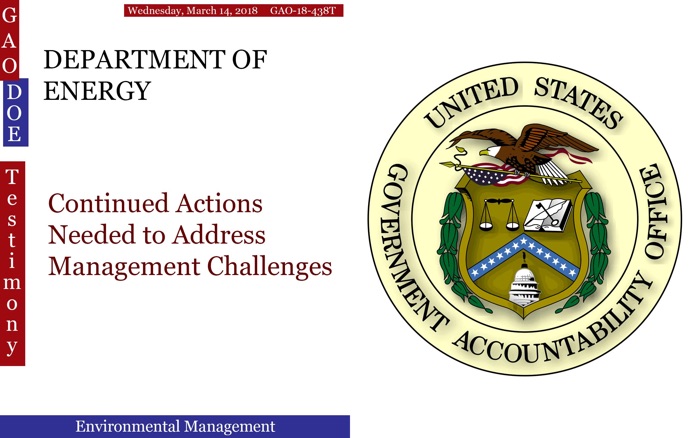 DEPARTMENT OF ENERGY