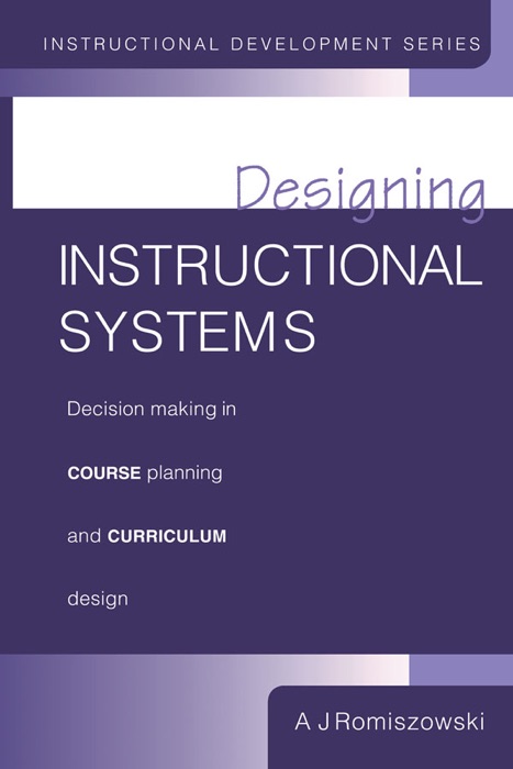 Designing Instructional Systems