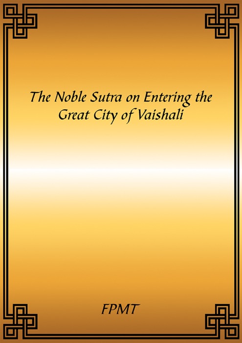 Sutra for Entering the City of Vaishali eBook