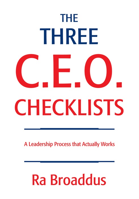 The Three C.e.o. Checklists