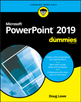 Doug Lowe - PowerPoint 2019 For Dummies artwork