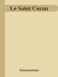 Couverture du livre de Le Saint Coran