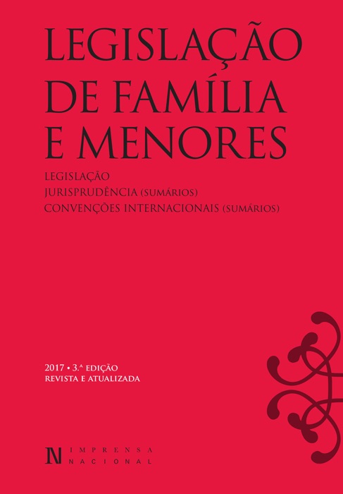 Legislação de Família e Menores – 3ª edição revista e atualizada