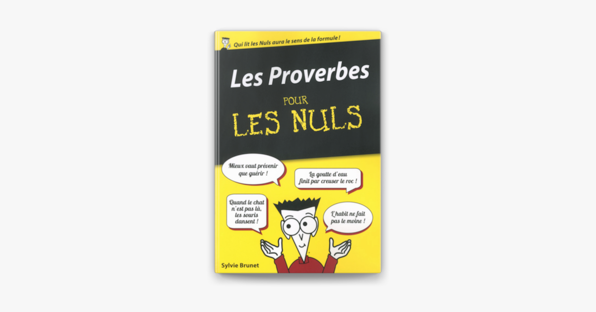 Les Proverbes Pour Les Nuls Edition Poche On Apple Books