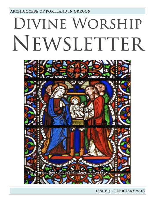 Divine Worship Newsletter - February 2018