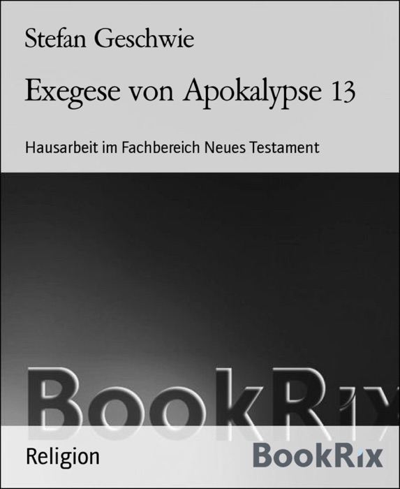 Exegese von Apokalypse 13