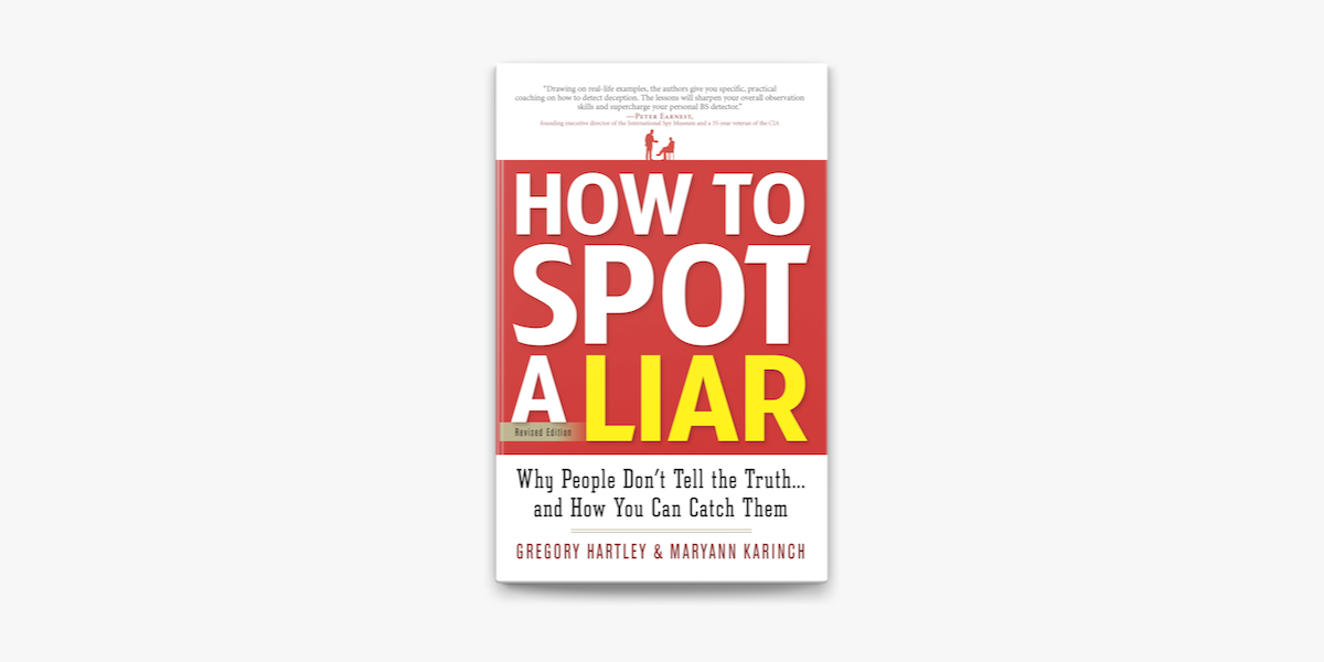 How To Spot A Liar Revised Edition On Apple Books