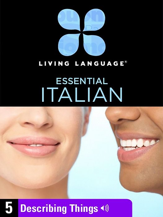 Essential Italian, Lesson 5: Describing Things