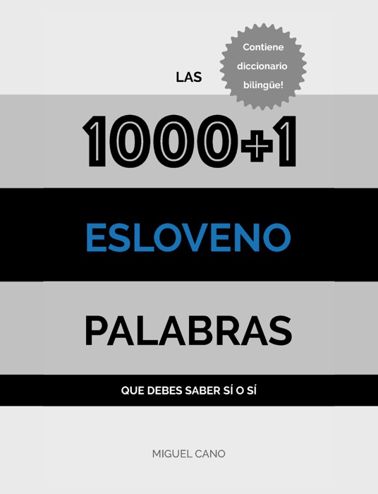 Esloveno: Las 1000+1 Palabras que debes saber sí o sí