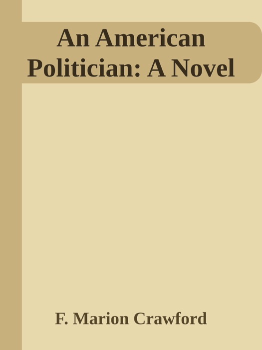 An American Politician: A Novel