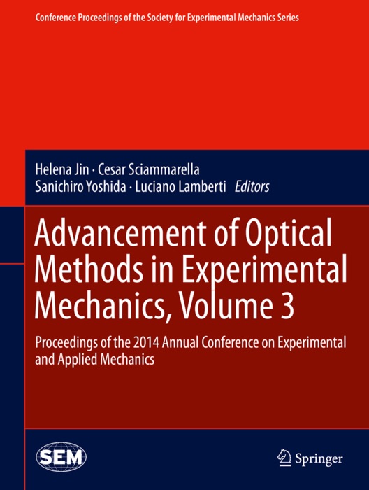 Advancement of Optical Methods in Experimental Mechanics, Volume 3