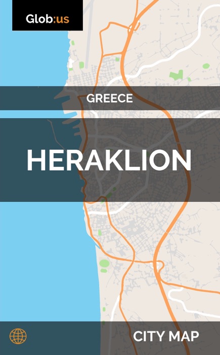 Heraklion, Greece - City Map