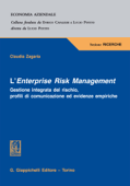 L'Enterprise Risk Management. - Claudia Zagaria