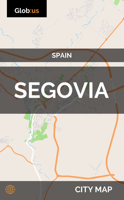 Segovia, Spain - City Map