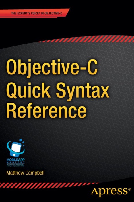 Objective-C Quick Syntax Reference