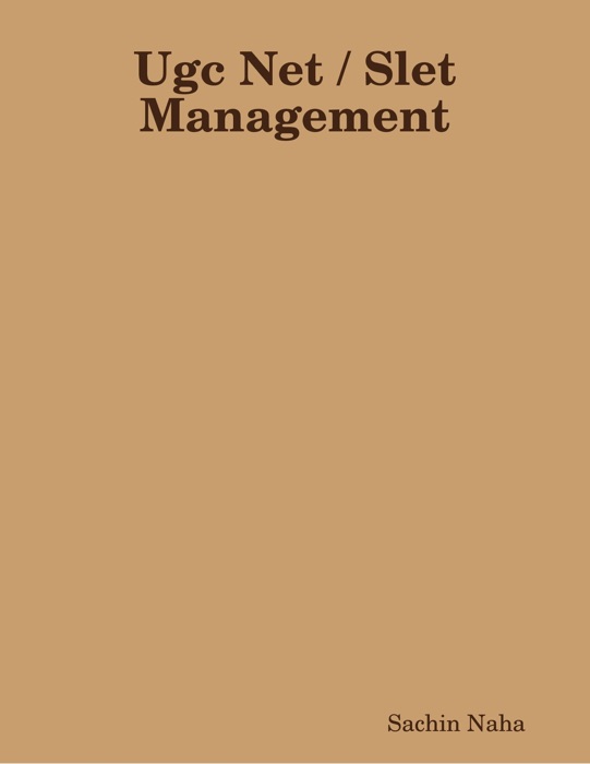 Ugc Net / Slet Management