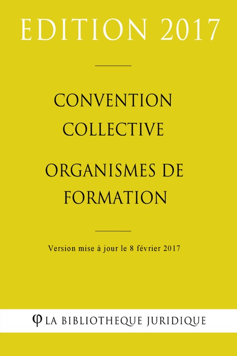 Convention collective Organismes de formation