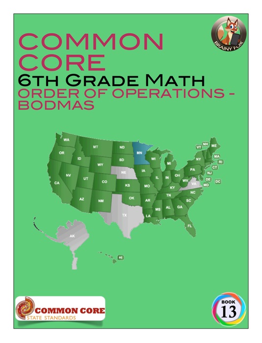 Common Core 6th Grade Math - Order of Operations - BODMAS