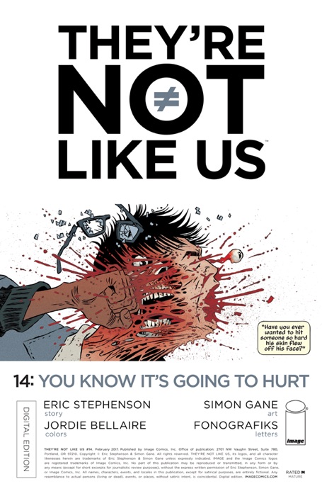 They're Not Like Us #14