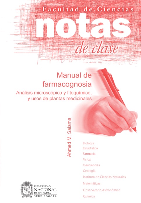 Notas de clase. Manual de farmacognosia