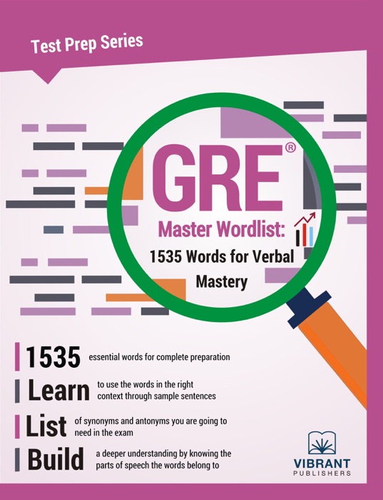 GRE Master Wordlist: 1535 Words for Verbal Mastery