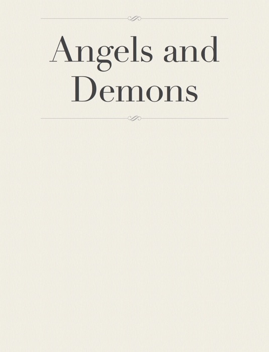Angels and Demons