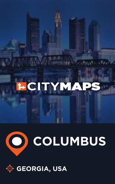 City Maps Columbus Georgia, USA
