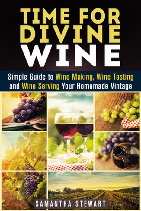 Time for Divine Wine: Simple Guide to Wine Making, Wine Tasting and Wine Serving Your Homemade Vintage