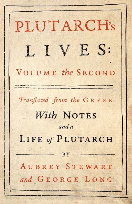 Plutarch's Lives - Vol. II